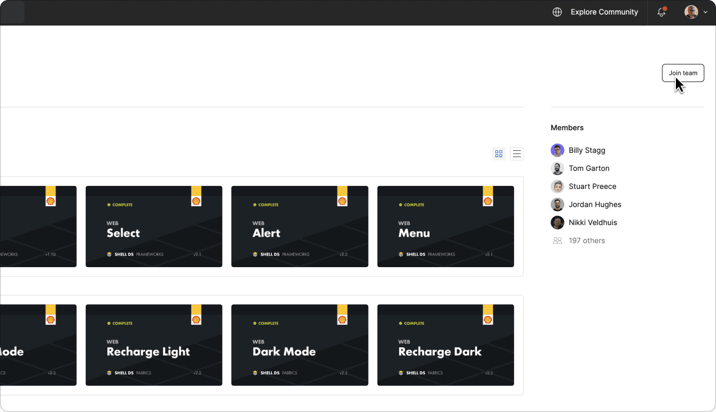 Designers - Join Acinguiux DS in Figma - Step 3